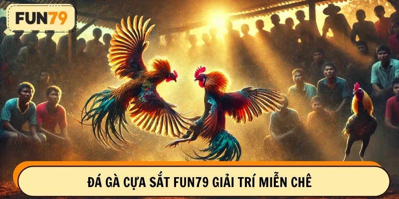 Đá gà cựa sắt FUN79 giải trí miễn chê