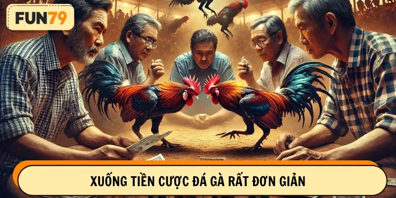 Xuống tiền cược rất đơn giản